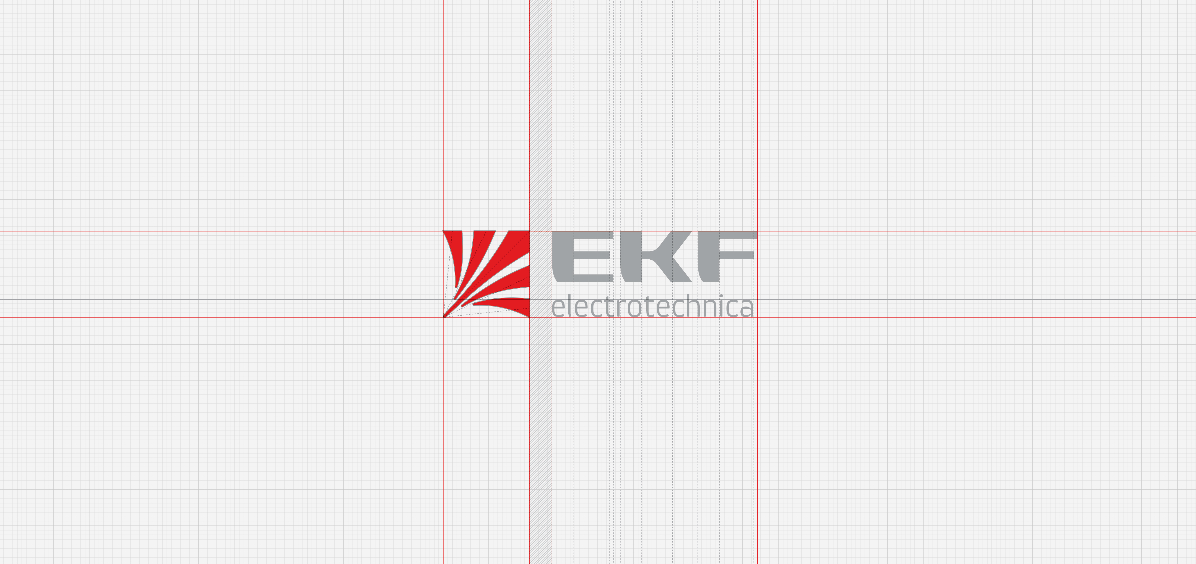 Векторный рисунок - лого компании EKF